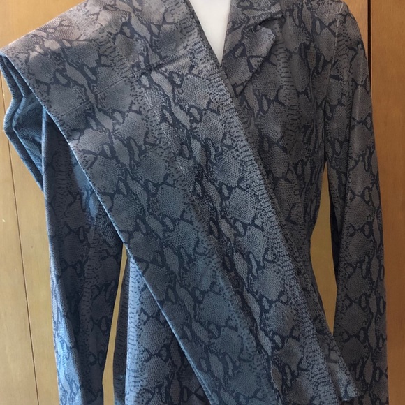 Other - Leather blazer and pants set